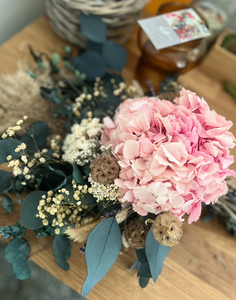 bouquet isabelle hortensia rose tendre fleurs de sevres nouveauté 2023 
