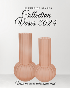 Fleurs de Sèvres vous a sélectionné des vases pour magnifier votre intérieur. Les vases "vases nude mate" sont en verre de couleurs nude et mate.